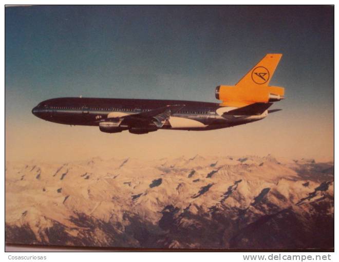 815 CONDOR AIRWAYS  AIRLINES  DC 10-30  AVION  POSTCARD   YEARS  1980  OTHERS IN MY STORE - Dirigibili