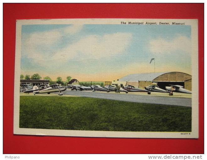 Airport---- Dexter Mo     Municpal Airport   1951 Cancel  ---=====ref 196 - Otros & Sin Clasificación