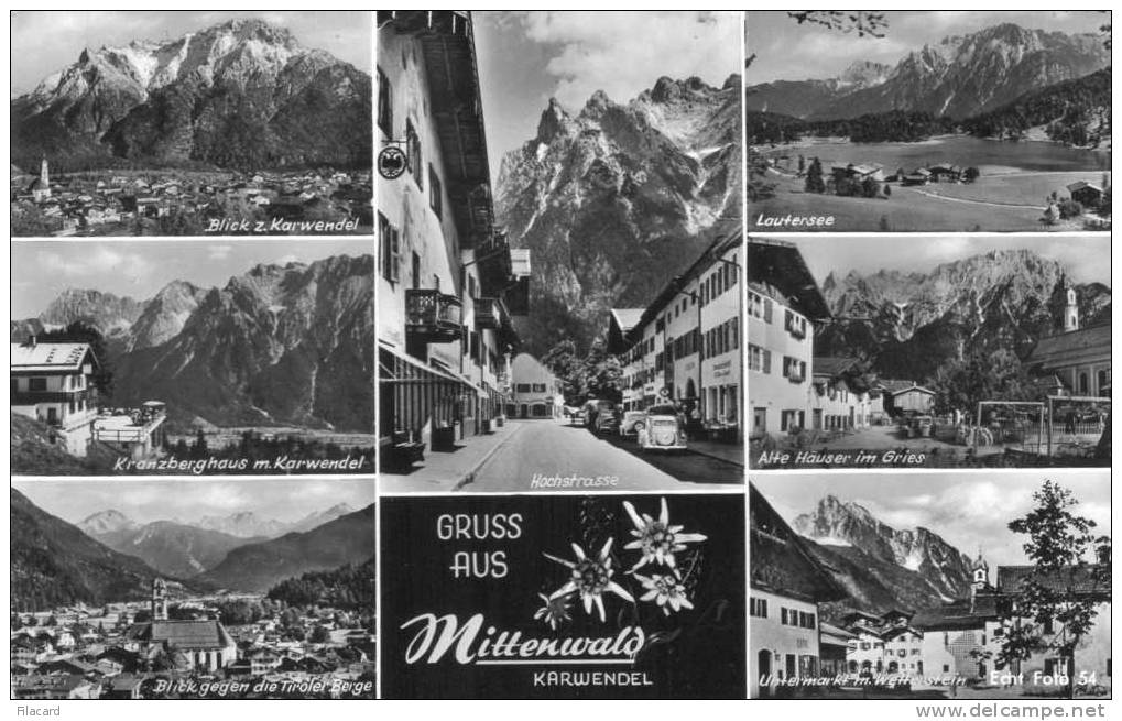 15809   Germania,   Mittenwald,  VG  1962 - Mittenwald