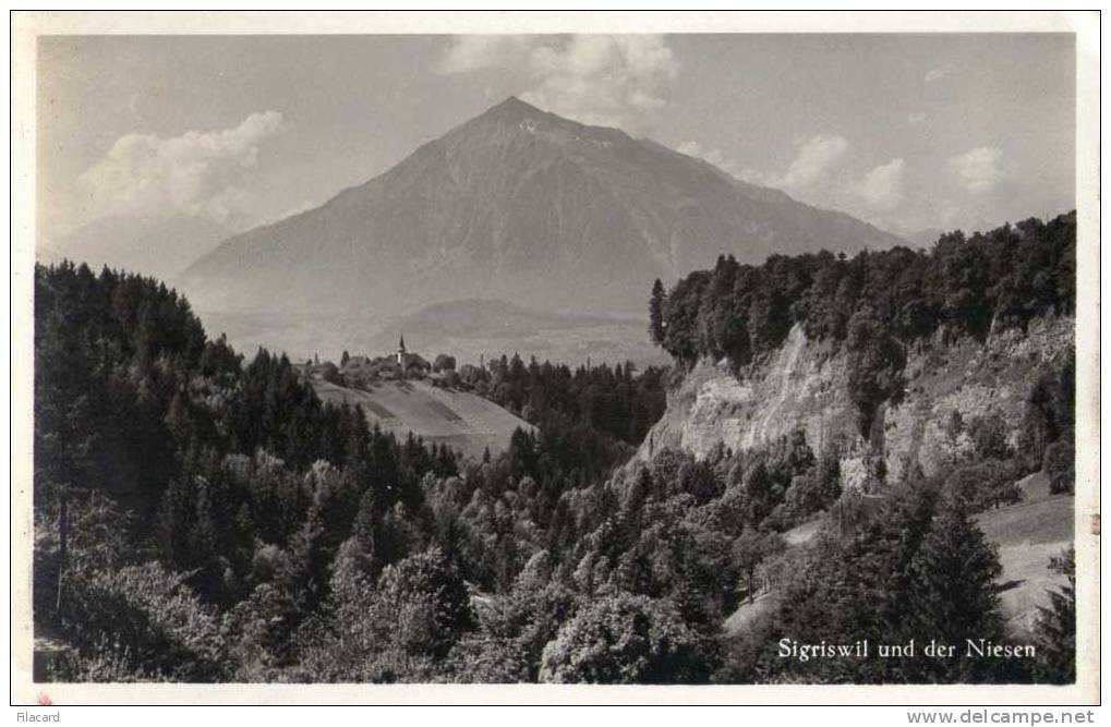 15829     Svizzera,  Sigriswil  Und  Der  Niesen,  NV - Sigriswil