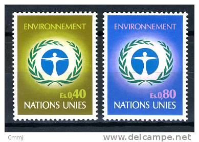 1972 - U.N. OFFICES IN GENEVA - ONU UFFICIO DI GINEVRA - Catg. Mi 25/26 - MINT - MNH (PGS01062011) - Neufs