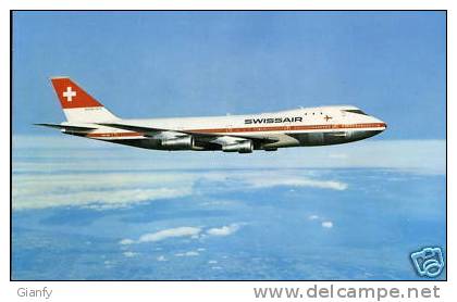 AVIAZIONE SWISSAIR BOEING 747-257 B  1970 - 1946-....: Moderne