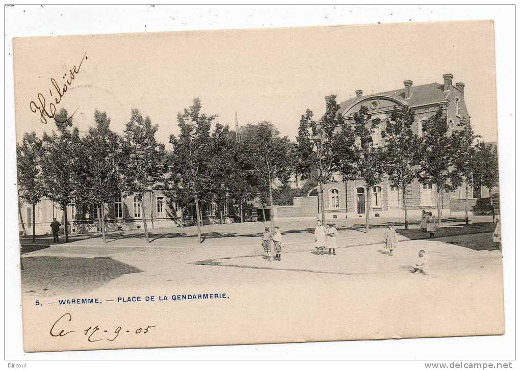 17996  -  Waremme Place  De  La  Gendarmerie - Waremme