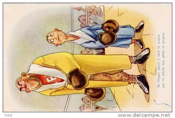 BOXE - Humour   .    (25073) - Before 1900