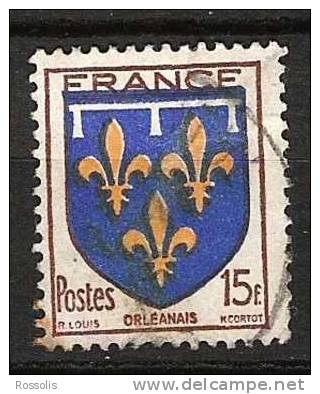 France 604 Armoiries Oblitéré - Usados