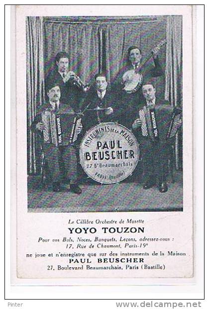 Le Célèbre Orchestre De Musette YOYO TOUZON - Cabarets