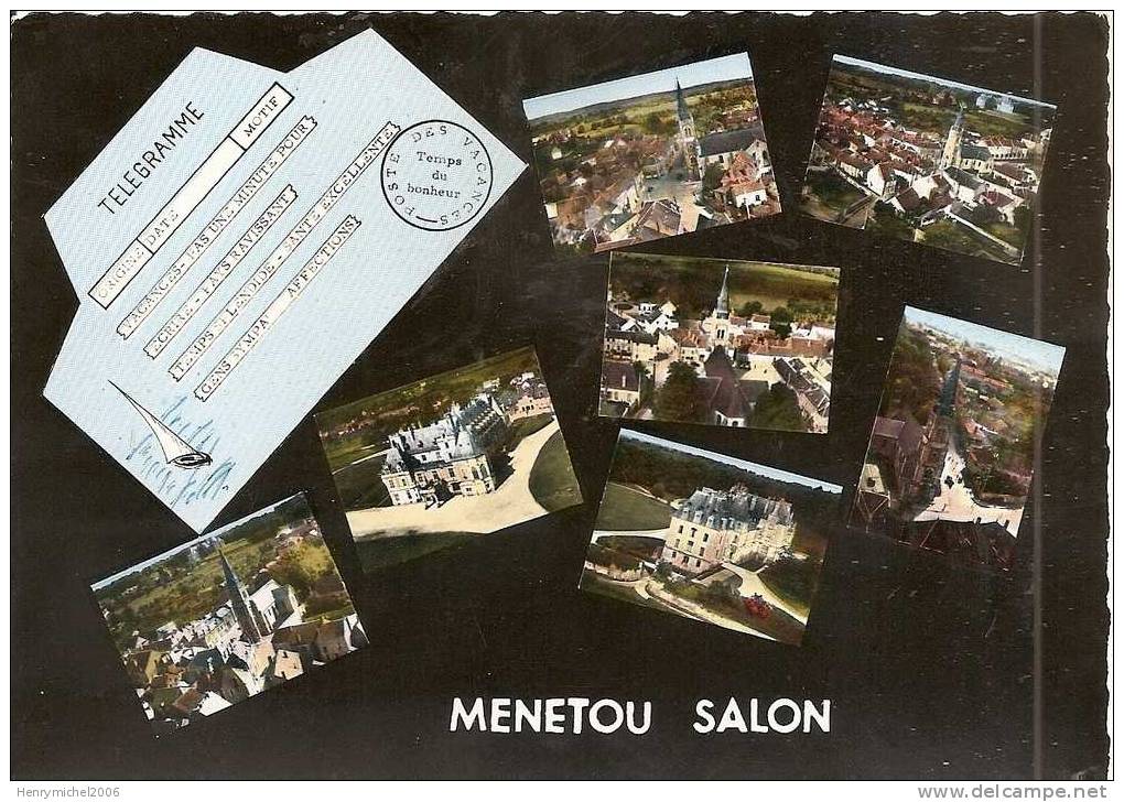 Cher - Menetou - Salon , Multi Vues Ed Photo Lapie - Otros & Sin Clasificación