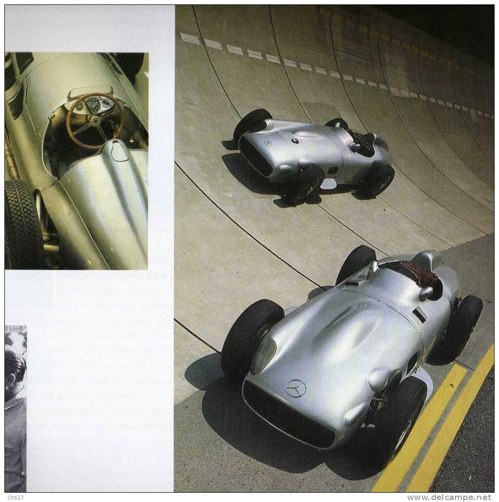 FANGIO UN ALBUM PIRELLI  / SPORT COURSE AUTO PAR STIRLING MOSS EDIT EPA 1991