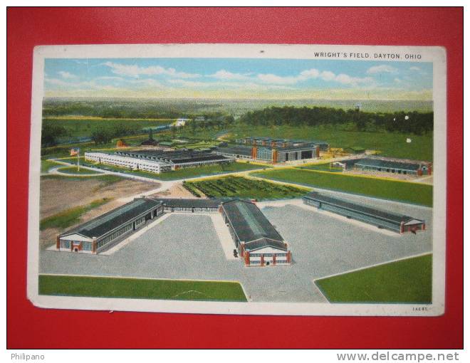 Airport-   Dayton OH   Wrights Field   Vintage Wb      --===----ref 197 - Dayton