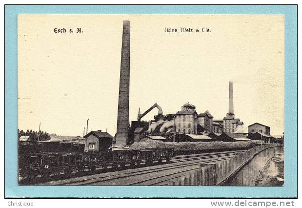 Esch S.A.  Usine Metz & Cie.  1900-10s - Esch-sur-Alzette