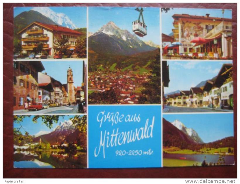 Mittenwald - Mehrbildkarte - Mittenwald