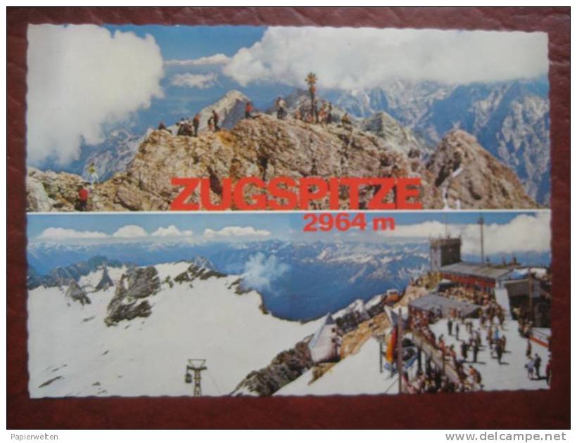 Zugspitze - Zweibildkarte - Zugspitze