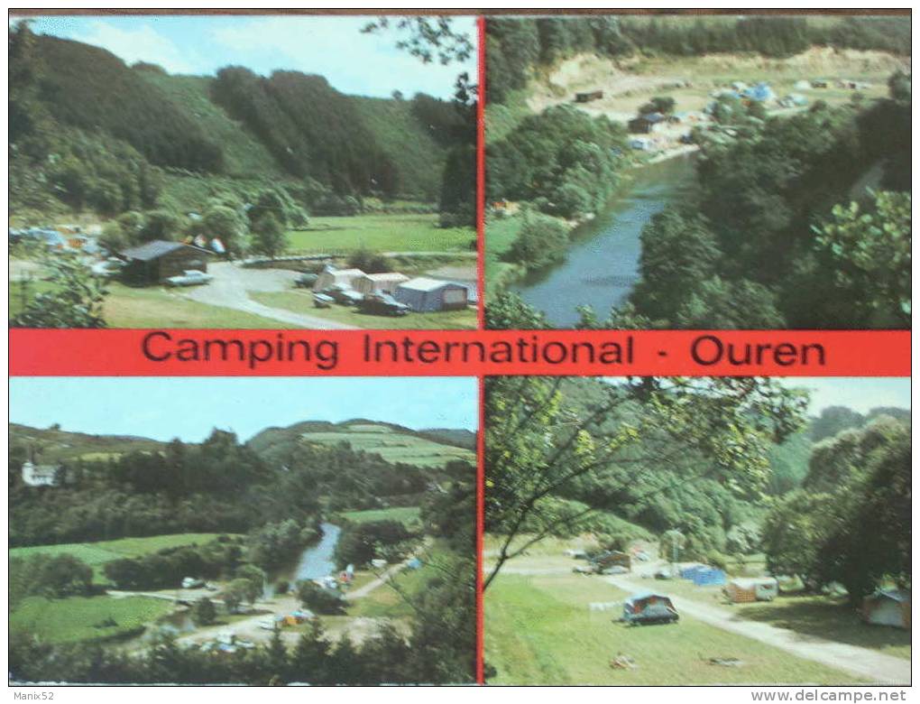 BELG - OUREN - Camping International. (Multivues) - Burg-Reuland