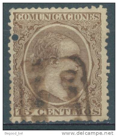 SPAIN - USED/OBLIT. - 1889 - ALPHONSE XIII -  Mi 192 - Yv 202 - Lot 3492 TELEGRAFOS - Gebraucht