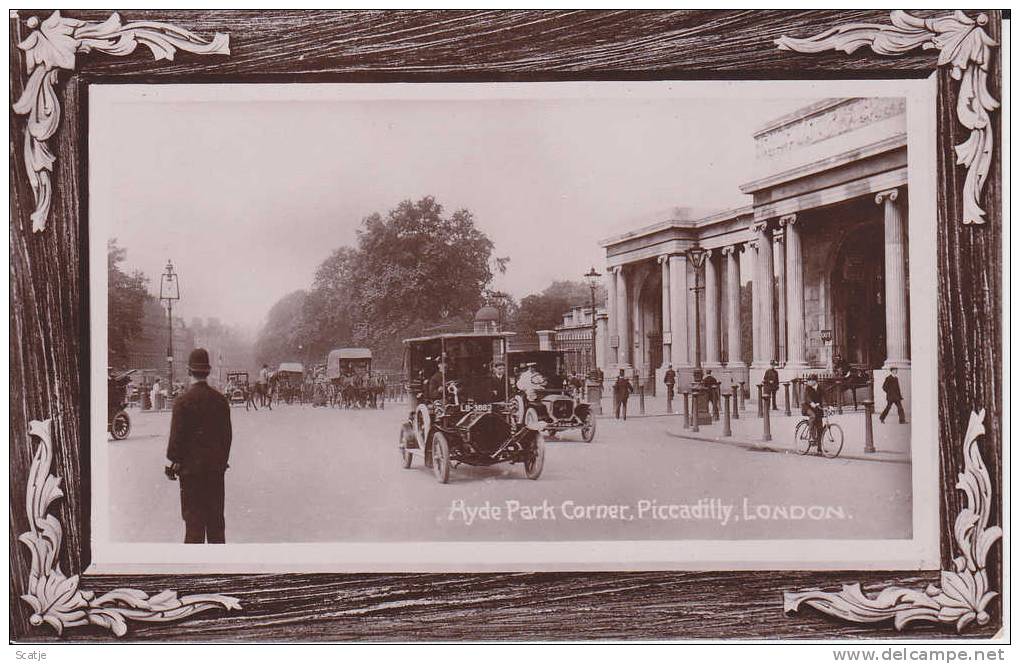 London;  Hyde Park Corner,  Piccadilly  -  1923 - Piccadilly Circus