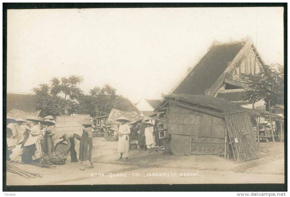 Quang-Tri-(Annam) - Le Marché. - Vietnam