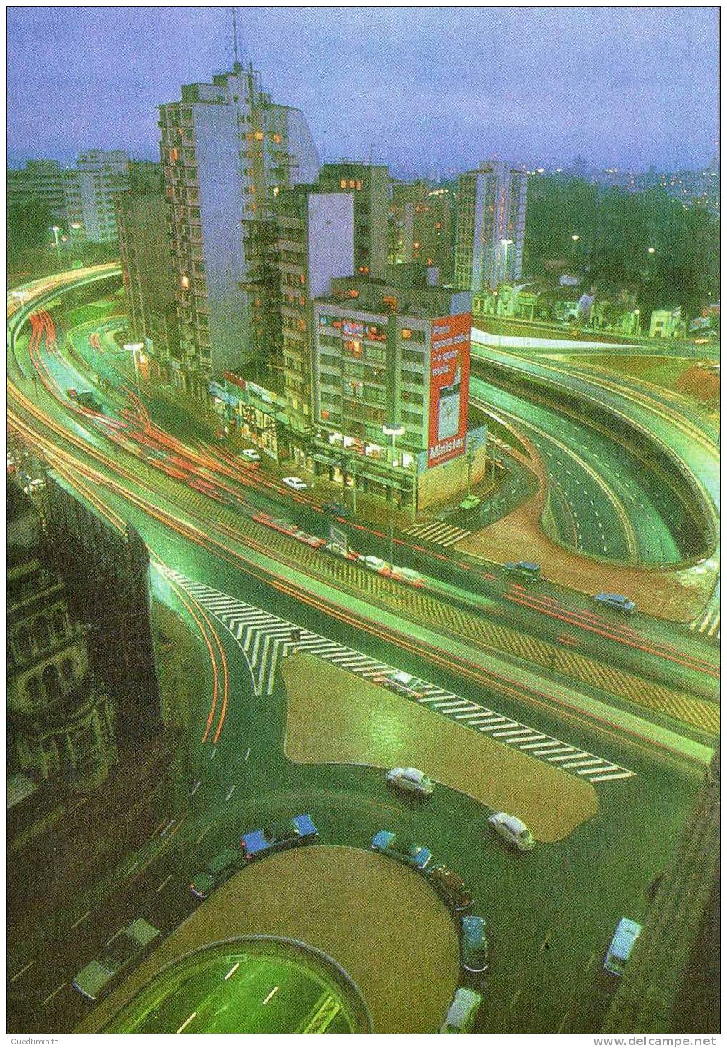 Brésil.cpsm.Sao Paulo. Vue De Nuit. Av.Consolaçao E Av.Paulista. - São Paulo