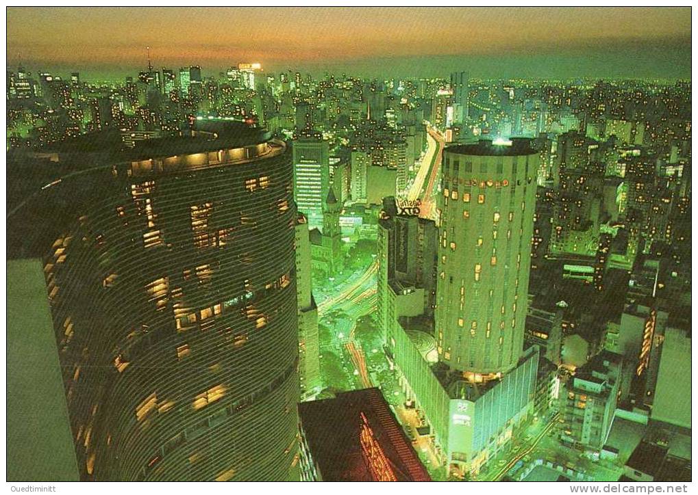 Brésil.cpsm.Sao Paulo. Vue De Nuit. - São Paulo