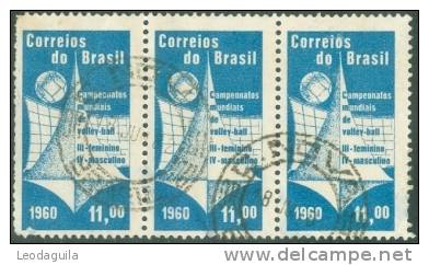 BRAZIL # 912  - Voleyball World Championships -  USED - Used Stamps