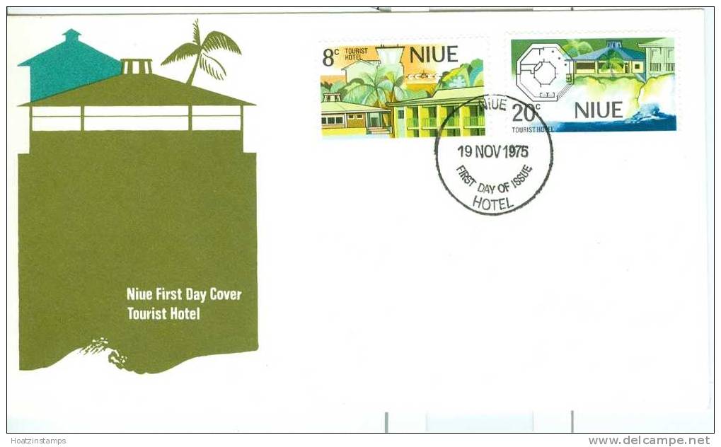 Niue: 1975   Opening Of Tourist Hotel    FDC - Niue