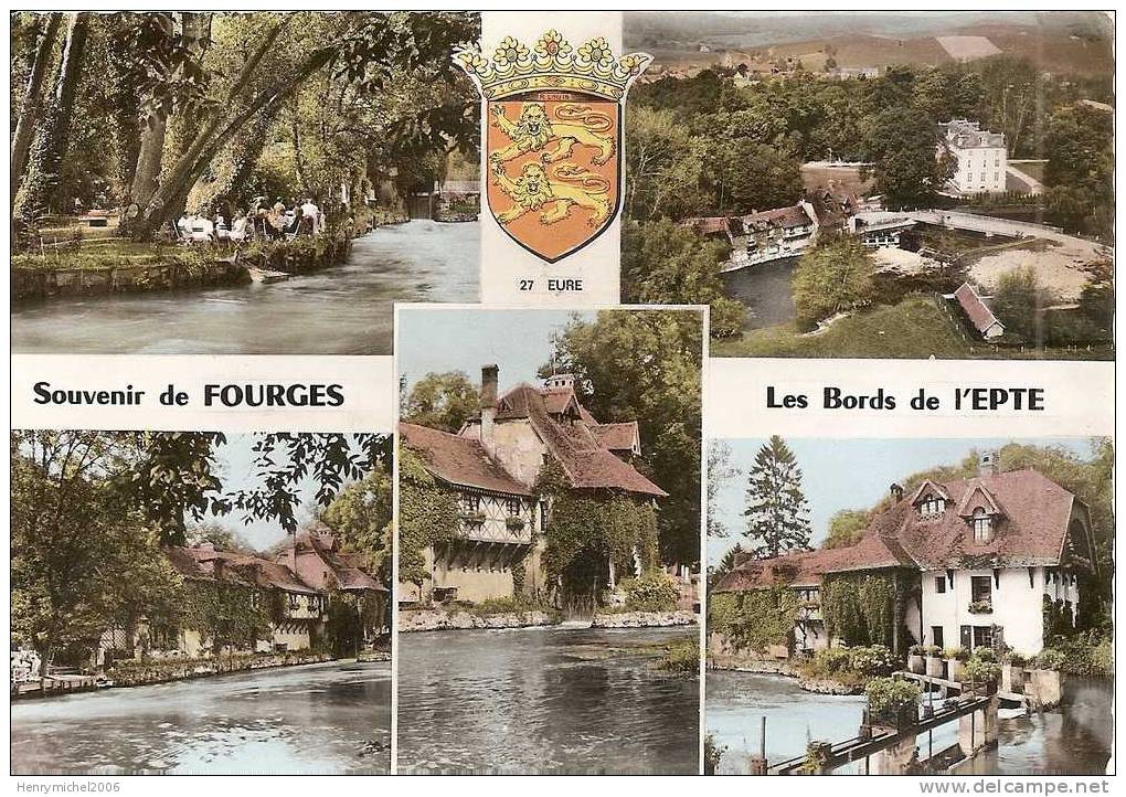 Eure - Fourges Souvenir , Les Bords De L'epte , Ed Photo Cim - Fourges