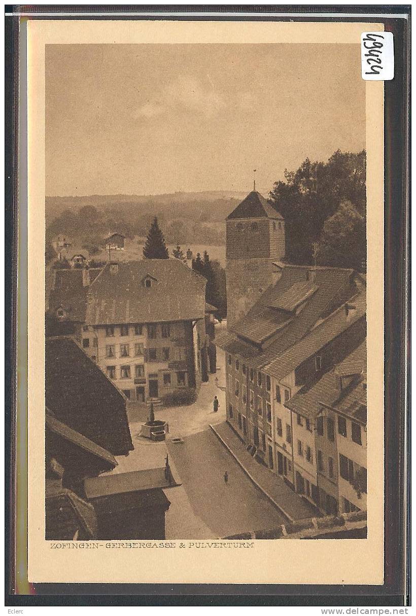 ZOFINGEN - GERBERSTRASSE  - TB - Zofingen