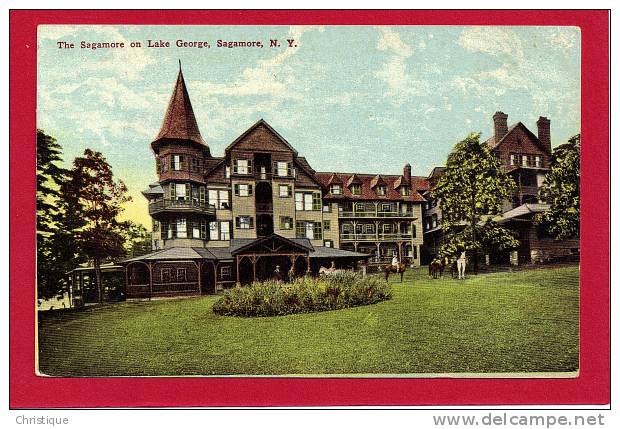 The Sagamore On Lake George, Sagamore, NY.  1900-10s - Adirondack