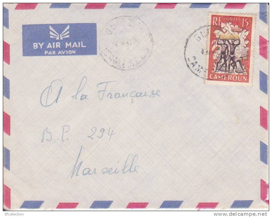 Cameroun,Afrique > France,lettre Par Avion,Colonies - Lettres & Documents