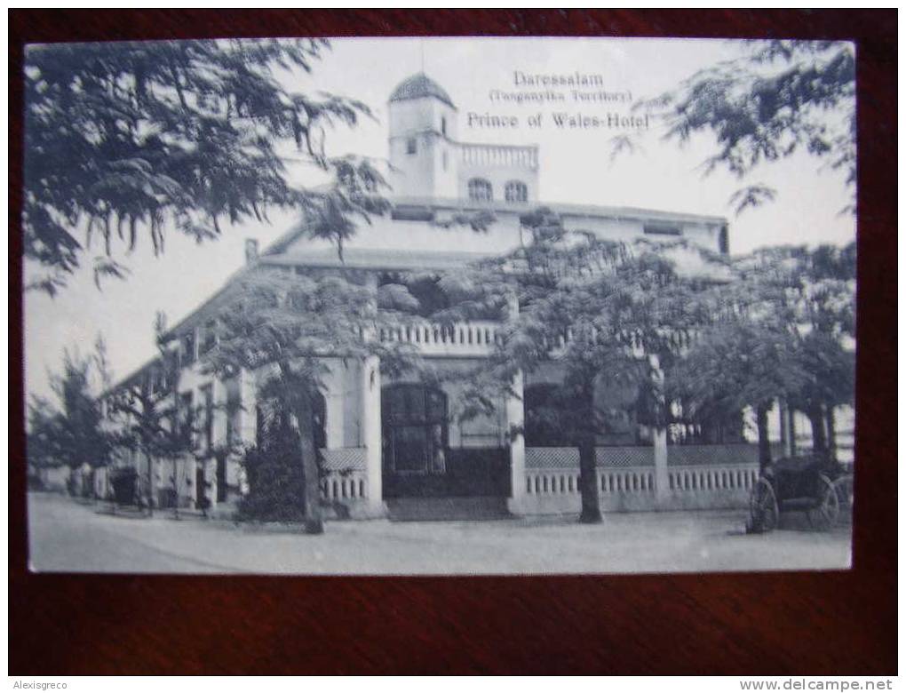 DAR ES SALAAM PRINCE OF WALES HOTEL Series 4A Of C.Fernandes VERY OLD POSTCARD. - Tansania