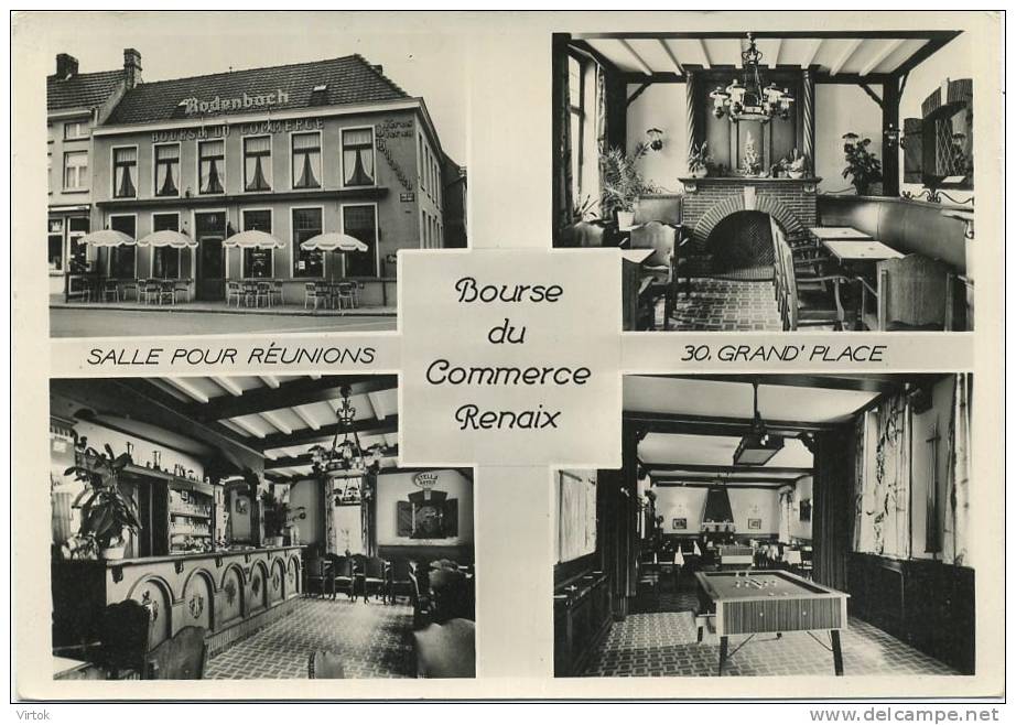 Ronse - Renaix :  Bourse Du Commerce    ( Groot Formaat ) - Ronse