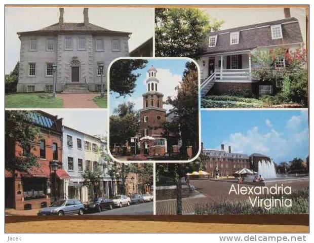 Alexandria Virginia Multi 1992 Year - Alexandria