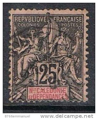 NOUVELLE-CALEDONIE N°48 - Used Stamps