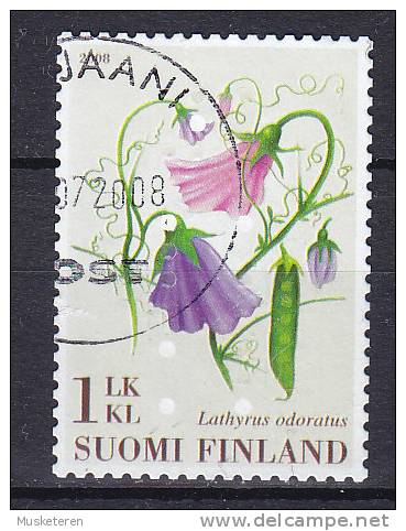 Finland 2008 Mi. 1903    1 LK  1. Klasse Blumen Flowers Duftwicke - Usados