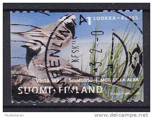 Finland 2001 Mi. 1586   -  1. Klasse Vogel Bird Bachstelze - Used Stamps