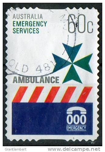 Australia 2010 Emergency Services 60c Ambulance Self-adhesive Used - Actual Stamp - - Used Stamps