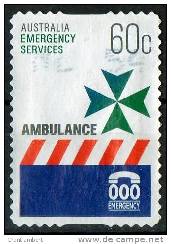 Australia 2010 Emergency Services 60c Ambulance Self-adhesive Used - Actual Stamp - - - Used Stamps