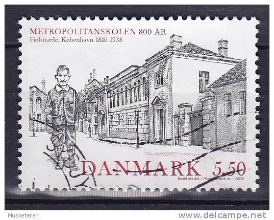 Denmark 2009 Mi. 1541    5.50 Kr Metropolitanskolen 800 Year Anniversary - Oblitérés