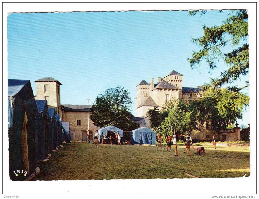 CPSM - 12 -  VARES - Le Chateau - Colonie De Vacances SNCF - Environs De RECOULES - 1967 - Autres & Non Classés