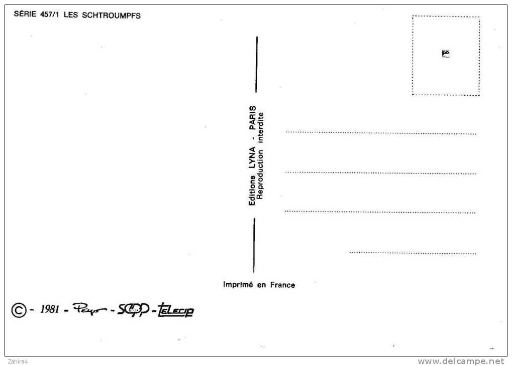 Serie 457/1 Les Schtroumpfs - C - 1981 - Peyo - SEPP S.A. -b Telecip - Comicfiguren