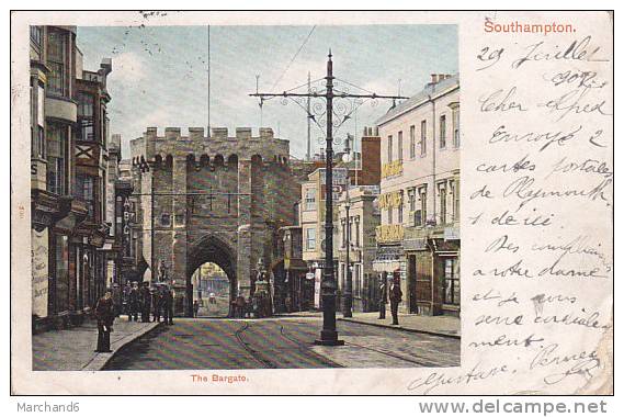 ROYAUME UNI THE BARGATE SOUTHAMPTON Usure Coin Bas Droit Etat - Southampton