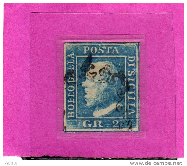 SICILIA 1859 2 GR I TIPO TIMBRATO - Sicily