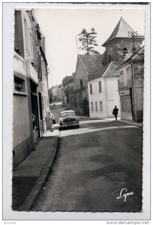 Cpsm MORSANG SUR ORGE Rue Jean Raynal église - 403 Peugeot - 11 209abeille Cartes - Morsang Sur Orge