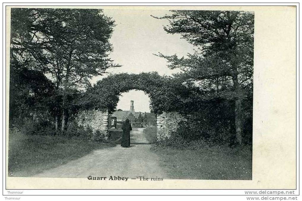 QUARR  ABBEY  -  The  Ruins  -  BELLE CARTE  ANIMEE - - Other & Unclassified