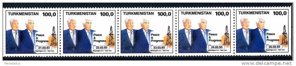 TAGIKISTAN  -  1993  ** - Turkmenistan