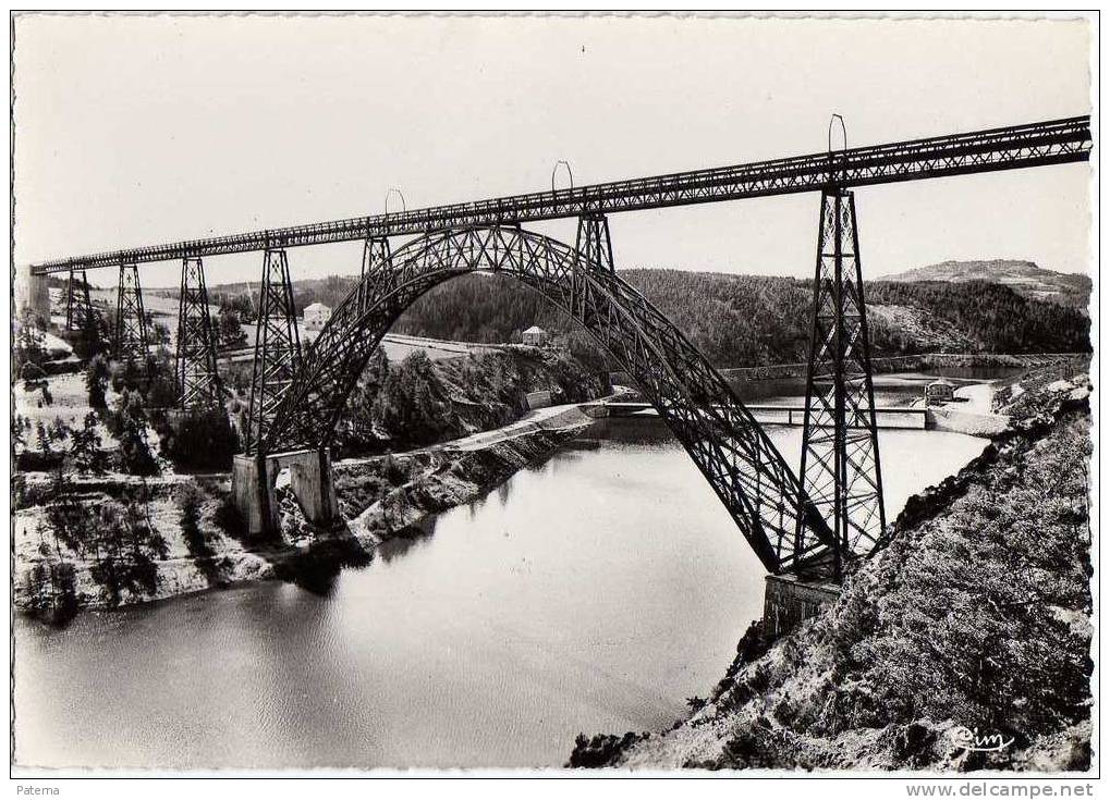 Postal ,Viaducto De Garabit . Cantal, , Francia    Post Card - Otros & Sin Clasificación