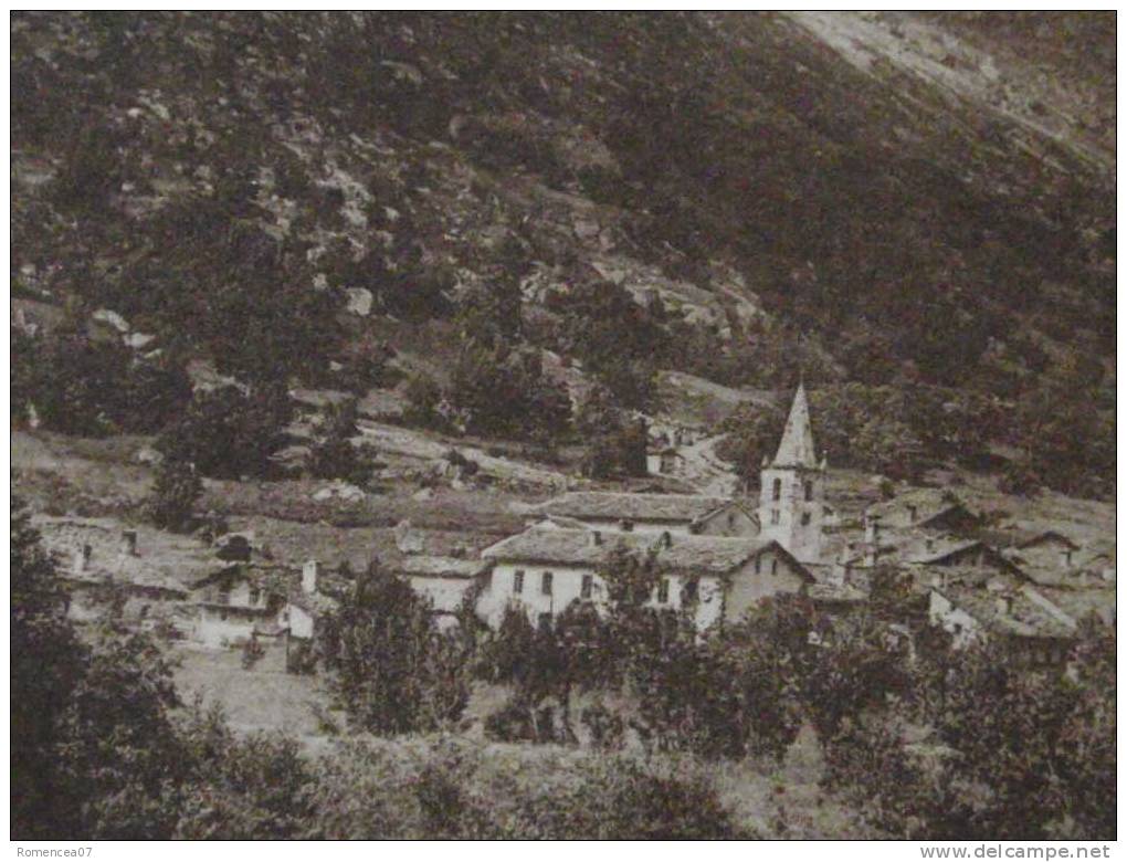 BONNEVAL-sur-ARC (Savoie) - Alt. 1890 M. - Vallon De La Lenta Et Pointe Des Ares - 3203 M. - Correspondance De Mai 1933 - Bonneval Sur Arc