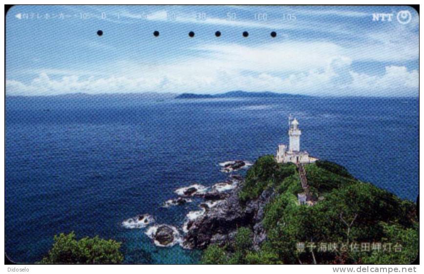 Japan Phonecard - Lighthouse - Faros