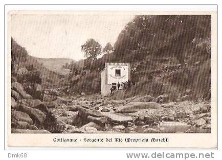 CHITIGNANO ( AREZZO ) SORGENTE DEL RIO ( PROPRIETA' MARCHI ) -1916 - Arezzo