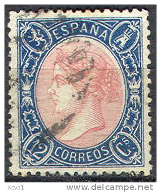 # Spain    76, Used,  SCV $60.00  (s076-1,   Michel  69 - Used Stamps