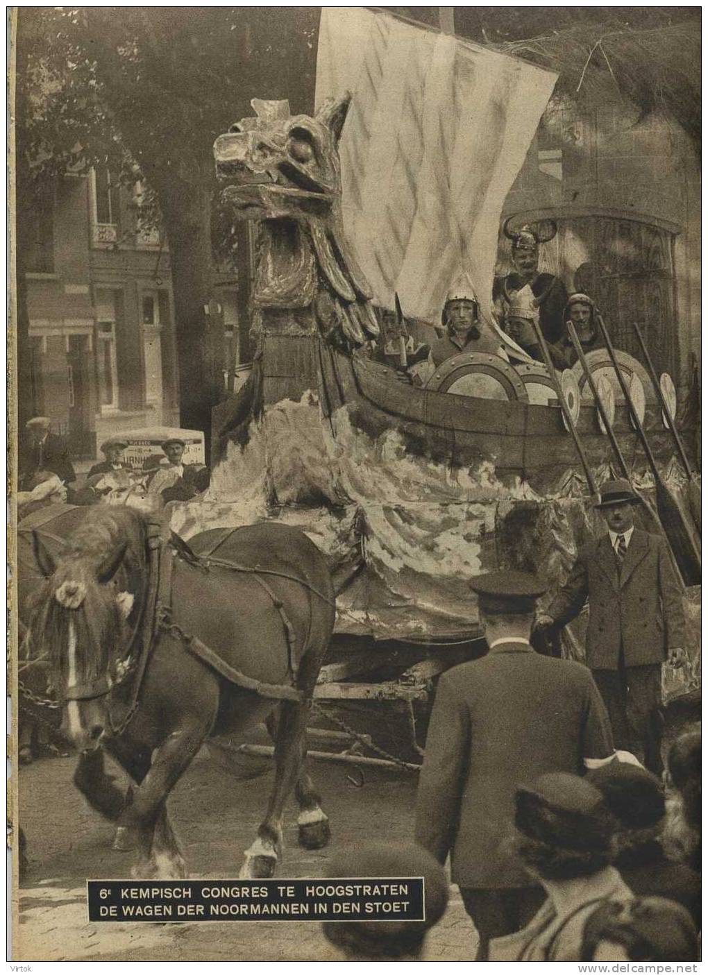 Hoogstraten :  Voorste 1 Pagina Zondagsvriend 1937   :  De Wagen Der Noormannen - Hoogstraten